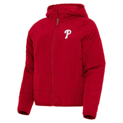 Philadelphia Phillies Antigua Women's Universe Full-Zip Hoodie Jacket for sale