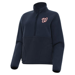 Washington Nationals Antigua Women's Figure Half-Zip Sweatshirt Online