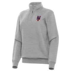 New York Mets Antigua Women's Victory Quarter-Zip Sweatshirt discount