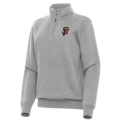 San Francisco Giants Antigua Women's Victory Quarter-Zip Sweatshirt Near Me