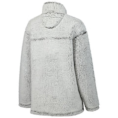 Houston Texans G-III 4Her by Carl Banks Women's Sherpa Quarter-Zip Jacket Gray - NFL