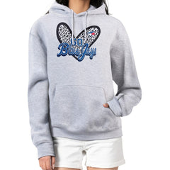 Toronto Blue Jays G-III 4Her by Carl Banks Women's Leopard Heart Pullover Hoodie for sale