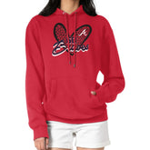 Atlanta Braves G-III 4Her by Carl Banks Women's Leopard Heart Pullover Hoodie for sale