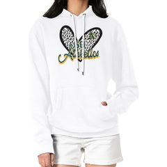 Athletics G-III 4Her by Carl Banks Women's Leopard Heart Pullover Hoodie Sale
