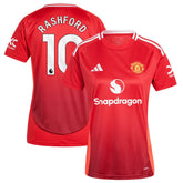 Adidas Marcus Rashford Manchester United Women's 2024/25 Home Replica Player Jerseys - Red