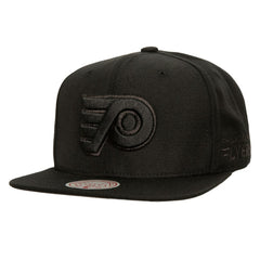 Philadelphia Flyers - Mitchell & Ness Soul Strike Pearl Tonal Snapback Hat Black