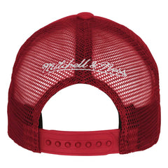 Mitchell & Ness - Chicago Bulls Youth Core Evergreen Trucker Adjustable Hat - Red