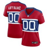 New York Giants Women's Alternate Game Custom Jersey Century Red - Nike