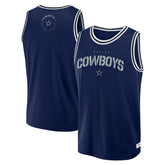 Dallas Cowboys Elements Future Ground Jersey Tank Top Navy - Fanatics