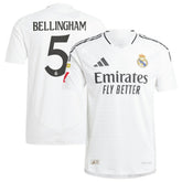 Adidas Jude Bellingham Real Madrid 2024/25 Home Player Jerseys - White