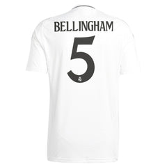 Adidas Jude Bellingham Real Madrid 2024/25 Home Replica Player Jerseys - White