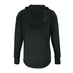Minnesota Vikings Cutter & Buck Women's Daybreak Eco Recycled Half-Zip Hoodie Black - NFL