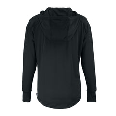 Detroit Lions Cutter & Buck Women's Daybreak Eco Recycled Half-Zip Hoodie Black - NFL