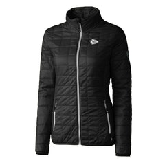 Kansas City Chiefs Cutter & Buck Women's Rainier PrimaLoft Eco Insulated Full-Zip Puffer Jacket Black - NFL