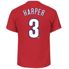 Bryce Harper Philadelphia Phillies Fanatics Big & Tall Name & Number T-Shirt Online