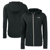 Seattle Seahawks Cutter & Buck Women's Daybreak Eco Recycled Full-Zip Hoodie Black - NFL