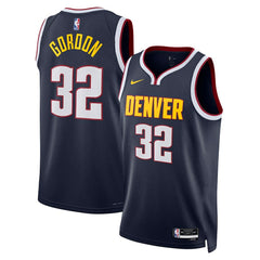 Nike - Aaron Gordon Denver Nuggets Unisex Swingman Replica Jersey - Icon Editi- Navy