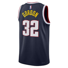 Nike - Aaron Gordon Denver Nuggets Unisex Swingman Replica Jersey - Icon Editi- Navy