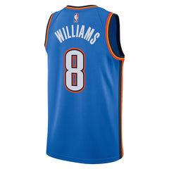 Nike - Jalen Williams Oklahoma City Thunder Unisex Swingman Replica Jersey - Icon Edition - Blue