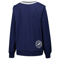 Dallas Cowboys Tommy Hilfiger Women's Alice V-Neck Pullover Sweatshirt Navy - NFL