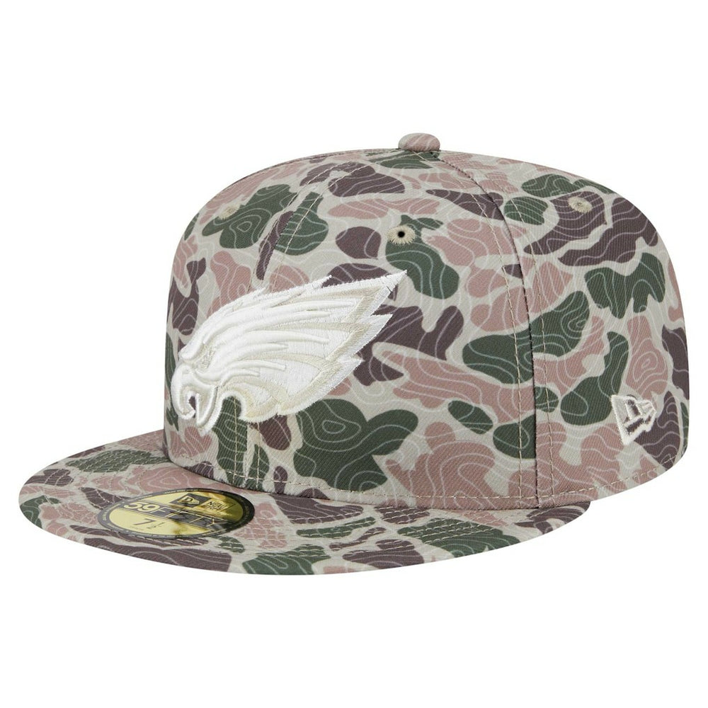 Philadelphia Eagles New Era Geo Camo 59FIFTY Fitted Hat - NFL
