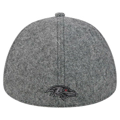Baltimore Ravens New Era Peaky Duckbill Fitted Hat Gray - NFL
