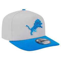 Detroit Lions New Era Decent 9FIFTY A-Frame Snapback Hat Stone - NFL
