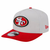 San Francisco 49ers New Era Decent 9FIFTY A-Frame Snapback Hat Stone - NFL