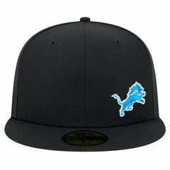 Detroit Lions New Era Flawless 59FIFTY Fitted Hat Black - NFL