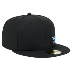 Detroit Lions New Era Flawless 59FIFTY Fitted Hat Black - NFL