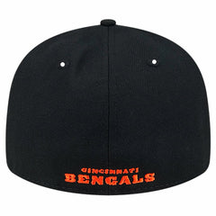 Cincinnati Bengals New Era Omaha Low Profile 59FIFTY Fitted Hat Black - NFL