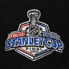Anaheim Ducks - Mitchell & Ness Core Top Spot Snapback Hat Black