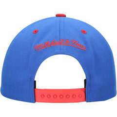 Mitchell & Ness - Philadelphia 76ers All In 2.0 Pro Crown Snapback Hat - Royal