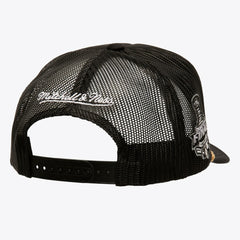 Los Angeles Kings - Mitchell & Ness SOUL Collection Golden Stanley Cup Champions Trucker Adjustable Hat Black