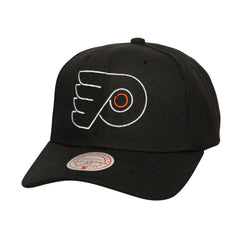 Philadelphia Flyers - Mitchell & Ness Soul Strike Neon Logo Pro Crown Adjustable Hat Black