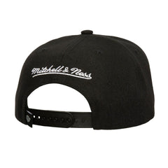Los Angeles Kings - Mitchell & Ness Soul Strike Neon Logo Pro Crown Adjustable Hat Black