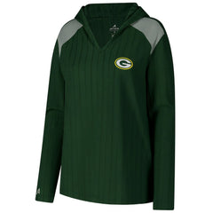 Green Bay Packers Antigua Women's Opulent Long Sleeve Hoodie T-Shirt Green - NFL