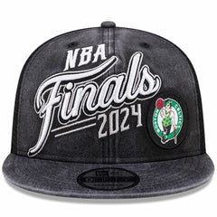 New Era - Boston Celtics 2024 Eastern Conference Champions Locker Room 9FIFTY Snapback Hat - Black