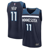 Fanatics - Naz Reid Minnesota Timberwolves Fast Break Replica Player Jersey - Icon Edition - Navy