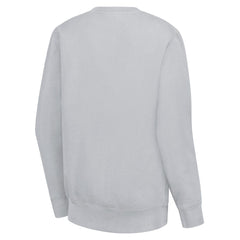 Detroit Lions G-III 4Her by Carl Banks Women's Leopard Heart Pullover Sweatshirt Heather Gray - NFL