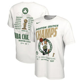 Nike - Boston Celtics 2024 NBA Finals Champions Celebration Roster T-Shirt - White
