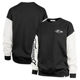 Baltimore Ravens '47 Women's Double Header Rise Andie Pullover Sweatshirt Black - 47 brand