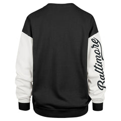 Baltimore Ravens '47 Women's Double Header Rise Andie Pullover Sweatshirt Black - 47 brand