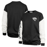 Jacksonville Jaguars '47 Women's Double Header Rise Andie Pullover Sweatshirt Black - 47 brand