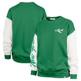 New York Jets '47 Women's Double Header Rise Andie Pullover Sweatshirt Green - 47 brand