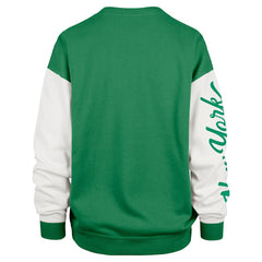 New York Jets '47 Women's Double Header Rise Andie Pullover Sweatshirt Green - 47 brand