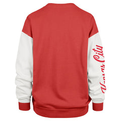 Kansas City Chiefs '47 Women's Double Header Rise Andie Pullover Sweatshirt Red - 47 brand