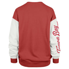 Tampa Bay Buccaneers '47 Women's Double Header Rise Andie Pullover Sweatshirt Red - 47 brand