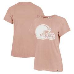 Cleveland Browns '47 Women's Premier Frankie T-Shirt Light Pink - 47 brand