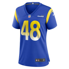 Omar Speights Los Angeles Rams Women's Game Jersey Royal - Nike